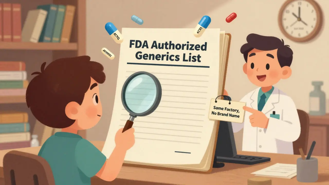 FDA List of Authorized Generics: Where to Find Official Information